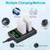 Hisewen LP-E8 2-Pack T2i, T3i, T4i, T5i, 550D, 600D, 650D, 700D, X4, X5, X6 Battery and Dual USB Charger Compatible