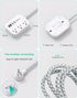 Mifaso 5Ft Cruise Ship Essentials - Power Strip with USB Ports, Flat Extension Cord with Multiple Outlets, USB Charging