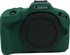 R100 Camera Case, BMAOLLONGB Fullbody Thin Lightweight Silicone Cover for Canon Eos R100, Green
