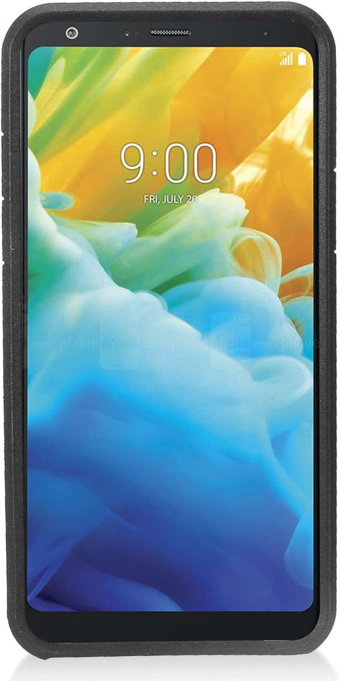Z-GEN Hybrid Image Phone Case + Tempered Glass Screen Protector for LG Stylo 5 (2019), Stylo 5X, Stylo5+ Plus, AD1