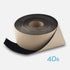 NIERBO Black-Felt-Tape-Enhancing-Projector Felt Tape Border for DIY Projector Screen Borders 2 inch
