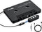 Arsvita Car Audio Cassette to Aux Adapter, 5.1 Bluetooth Receiver Kit for Cassette to Aux Adapter, Black