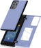 GOOSPERY for Samsung Galaxy Note 20 Ultra 6.9"(2020) Card Holder Wallet Case with Magnetic Door Closure, Lilac Purple