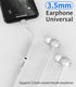 2pack,Compatible for MFI Certified,Headphone Adapter cable cord Compatible with Lightning to 3.5mm AUX Audio Jack Dongle Earphone headset Compatible for iPhone 11 12 for Ipad Converter connector