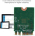 Wireless Network Card for Intel Dual Band Wireless-AC 7265 Dual Band Wireless 867M Network Card + Bluetooth 4.0 Wlan Card Network Adapter Lower Power Consumption