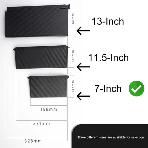 7-Inch Adjustable Screen Top Shelf Organizer for TV Computer Monitor Flat Screen 'TV Mount Top Shelf Used to Place