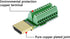 SinLoon 2 Pack HDMI Solderless Adapter, Gold Plated HDMI Extension Cable Connector, Signals Terminal Breakout Board