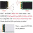 M.2 NVME SSD Convert Adapter for MacBook Air Pro Retina Mid 2013-2017, NVME/AHCI SSD Upgrade Kit