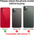 2PCS ASDAWN Back Camera Lens Glass Replacement for iPhone 11, Pre-Installed Adhesive, Installation Manual + Repair Tool