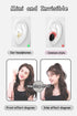 Invisible Earbuds Small Mini Hidden Earbuds for Work, Sleep, Music (Nude)