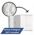 Spacer for Simplisafe - Security Sensor Spacer for Wireless Home Security System, DIY Alarm Spacer for Door Window Home Security System Accessories, Sensor/Magnet Not Included (½-inch)