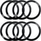8 Pcs Universal Metal Rings Sticker for Magsafe Magnetic Wireless Charger iPhone 15 14 13 12 Pro Mini Max Galaxy