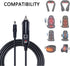 Boda 12V Car Charger Adapter Cord Compatible for Nekteck/Zyllion/Papillon/Mirakel/Invospa Shiatsu Neck and Back Shoulder Massager