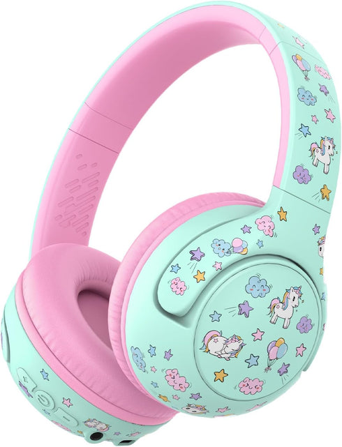 iClever BTH27 Toddler Headphones for 2+ Year Old-CPC Certified, 75/80dBA Safe Volume