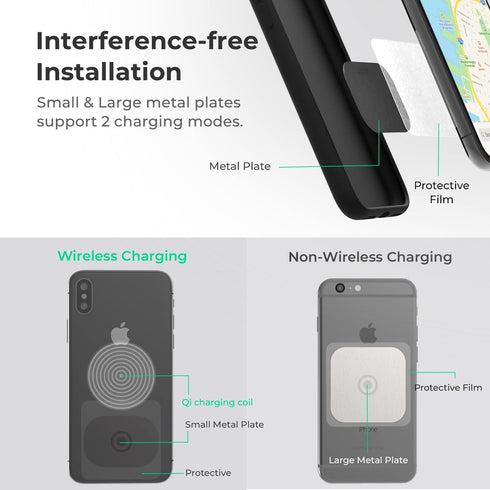 iOttie iTap 2 Magnetic Dashboard Car Mount Holder for Samsung Galaxy S22, Google Pixel 7, Other Smartphones