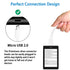 Short Micro USB Cable Compatible with Fire HD Tablets, Samsung Galaxy Tab A, E, S2, 3, 4, USB Charger Cord