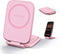 COOEXES Pink Foldable Magnetic Phone Mount, Hidefold Ultra-Thin Magnetic Phone Holder for Car