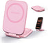 COOEXES Pink Foldable Magnetic Phone Mount, Hidefold Ultra-Thin Magnetic Phone Holder for Car