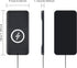 LANSEMKU 15w 17/16/15/14/13/12 S23 S22 S20 30cm Wireless Car Charger Pad, Fast Car Wireless Chargers Charging pad Non