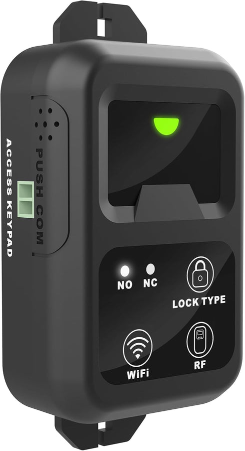 UHPPOTE 2.4Ghz WiFi Remote Control Switch with DC Power Connector for Access Control Lock