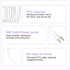 Replacement QC45 Audio Cable 3.5mm to 2.5mm Cord Compatible with Bose 700 QuietComfort 45 QC35 II QC35 QC25 OE2i