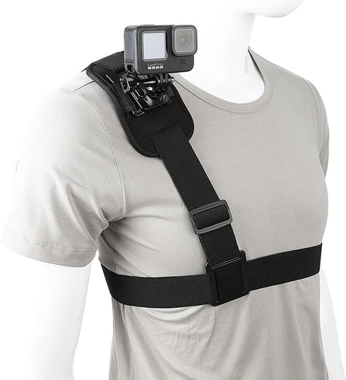 PellKing Single Shoulder Strap Mount for GoPro AKASO and Other Action Cameras