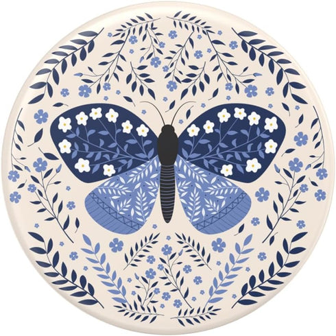 PopSockets Plant-Based Phone Grip with Expanding Kickstand, Eco-Friendly Boho Butterfly Design