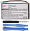1250mAh ED38BD4251U20 Battery Replacement for Garmin Nuvi 1400, 1450, 1450T, 1490, 1490LMT, 1490T