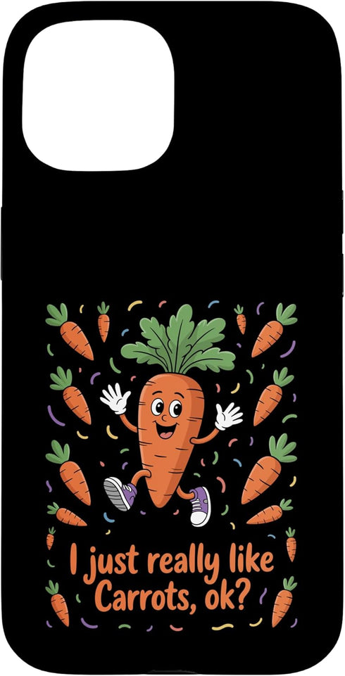 Carrot Gift Carrot Costume Accessories & Stuff Funny Carrot Art for Men Women Kids Vegetable Carrot Lover Case for