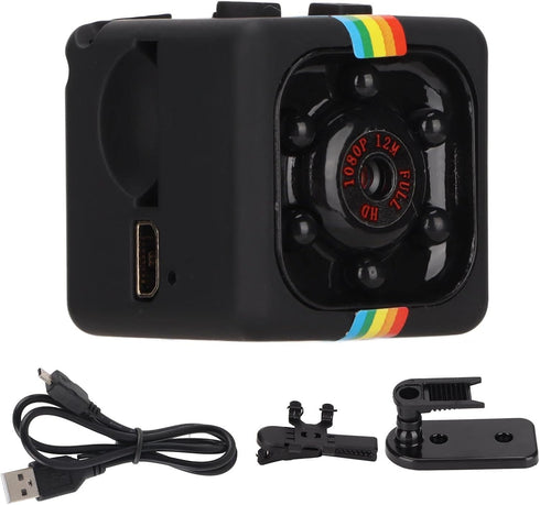 POCREATION Mini Wireless Security Camera with 140° Shooting, Motion Sensor, Low Light Video Mode