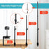 Overhead Camera Mount Desk Stand with 360° Adjustable Holding Arm, Flexible Phone Stand with Ballhead and Phone Mount