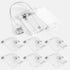 Copkim 6 Pcs USB Battery Pack for LED Lights, USB to Battery Pack