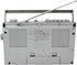 HANNLOMAX HX-601K Portable AM/FM Radio Cassette Recorder with Bluetooth, Records from Built-in Mic or Radio, AC/DC
