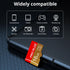 2 Pack Micro SD Card 16GB with SD Adapter High Speed Memory Card Up to 80Mb/s UHS-I Class 10 Memory TF Card for Tablet/Mobile Phone/Camera/Car Audio/Game Console (TF162 Red Gold 16GB)
