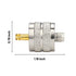 PL259 Male Crimp Connector, UHF SO239 Crimp Coax Connector for RG8X/LMR240/4D-FB/CNT240/RG8 Mini Coaxial Cable (Pack of