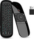 W1 Universal TV Remote Air Mouse, Wireless Keyboard Fly Mouse, 2.4GHz Connection for Nvidia Shield/Android TV/PC
