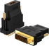Rankie DVI to HDMI Adapter, 2-Pack Gold-Plated 1080P Male to Female Converter