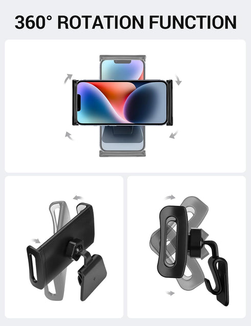 BASENOR 2024 Newest Tesla Model Y Model 3 Model S Model X LR/Plaid Tablet Holder Headrest Mount Accessories