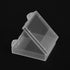 Taidda Battery Holder Case, Sturdy 10Pcs Clear Plastic Dampproof Storage Box for Digital Camera