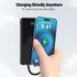 Portable Charger with Built-in Cables, High Speed Power Bank 10000mAh, 5 Outputs 3 Inputs for iPhone, Samsung, Tablets