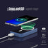 IXTECH Portable Power Bank 10,000mAh, Magnetic Phone Charger with Mag-Safe Compatibility, 15W Fast Wireless Charging,