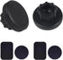 2 Pack Magnetic Phone Holder Mount with 17mm Ball Joint Socket Replacement Base for Car Smartphone Stand Air Vent