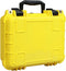 Hard Case 14x 11.5x 6 Inch, Portable Waterproof Protective Camera Case with Customizable Foam, Yellow
