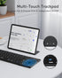 Samsers Foldable Bluetooth Keyboard with Touchpad, Full-Size Wireless Folding Keyboard for iOS Windows Android