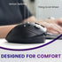 Perixx PERIMICE-520 Wired USB Ergonomic Programmable Trackball Mouse, Adjustable Angle, 8 Button Design, Black