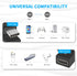 Poyiccot USB C U Shape Adapter, 3 Pack 180 Degree USB C to USB C Extension Adapter (Type-C 3.1 Gen 2)