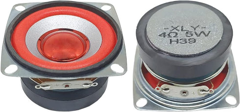 Gikfun 4Ohm 5W Full Range Audio Speaker Stereo Woofer Loudspeaker for Arduino Replacement (Pack of 2)