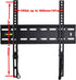 VideoSecu Ultra Slim TV Wall Mount for Most 27"-47" LCD LED Plasma TV, Some up to 55" Flat Panel Screen Display, VESA