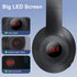 X5 Wireless FM Radio Headphones with Bluetooth, Built in Microphone, Rechargeable and Portable Radio Headset, Over Ear Headphone with Soft Ear Muffs, Stereo Sound, for Jogging, Cycling, Mowing