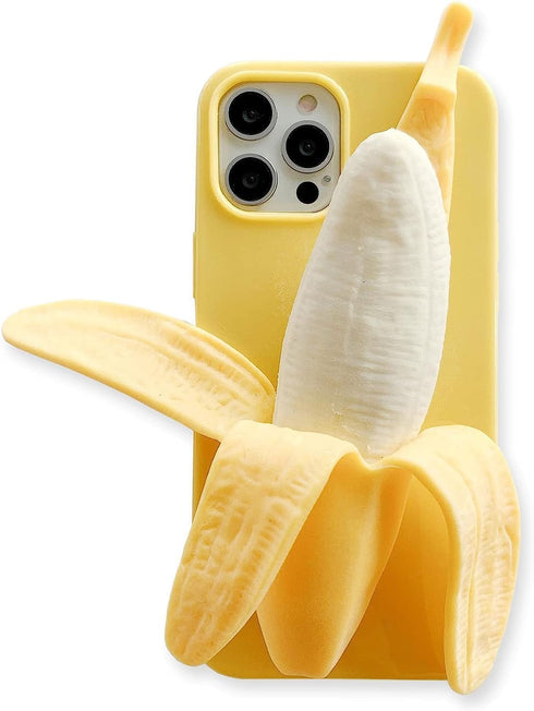 JIATAY for iPhone 15 Case Cute, Silicone 3D Kawaii Phone Cases Squishy Fidget